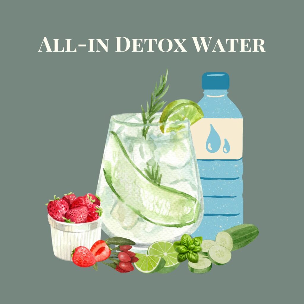 All-in detox water recipe